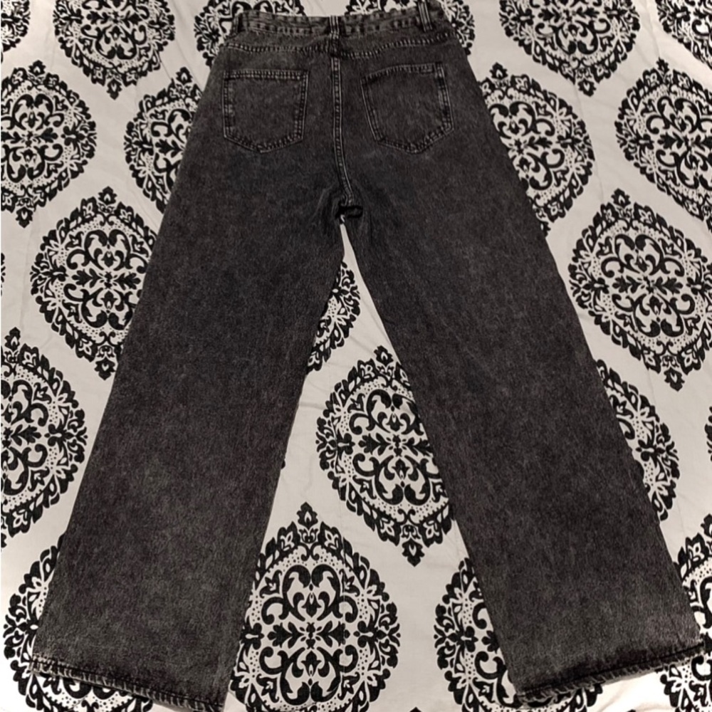 High Waist Straight Leg Jeans